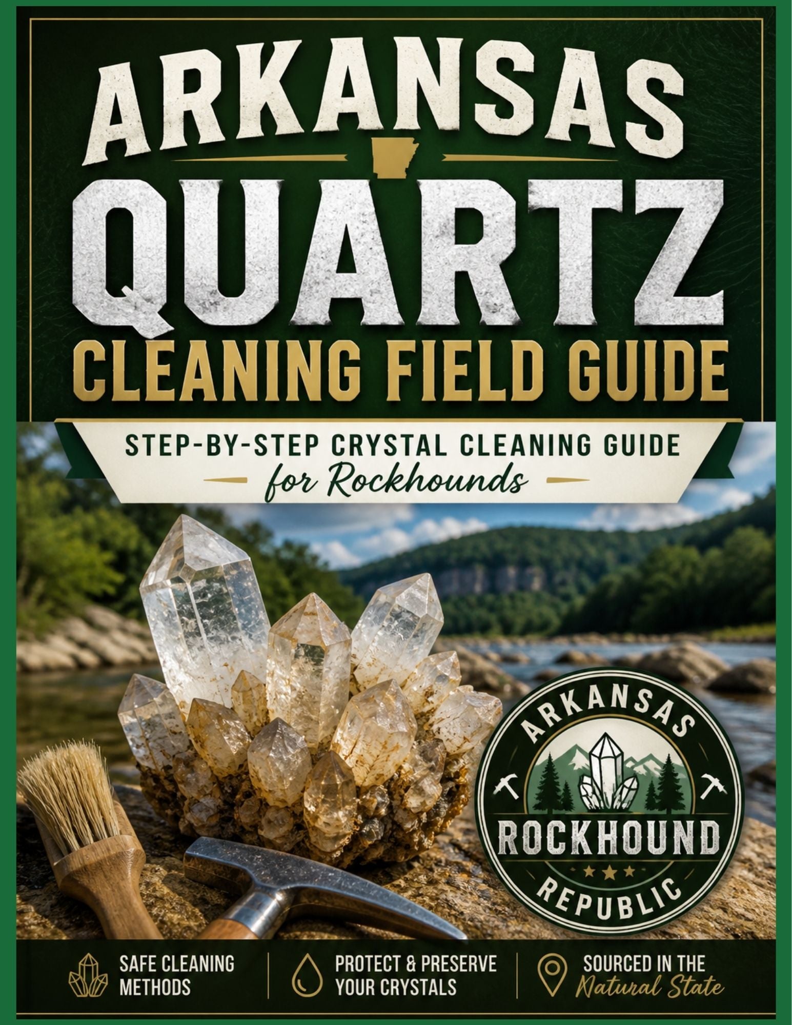 How to Clean Arkansas Quartz | Junior Rockhound Guide