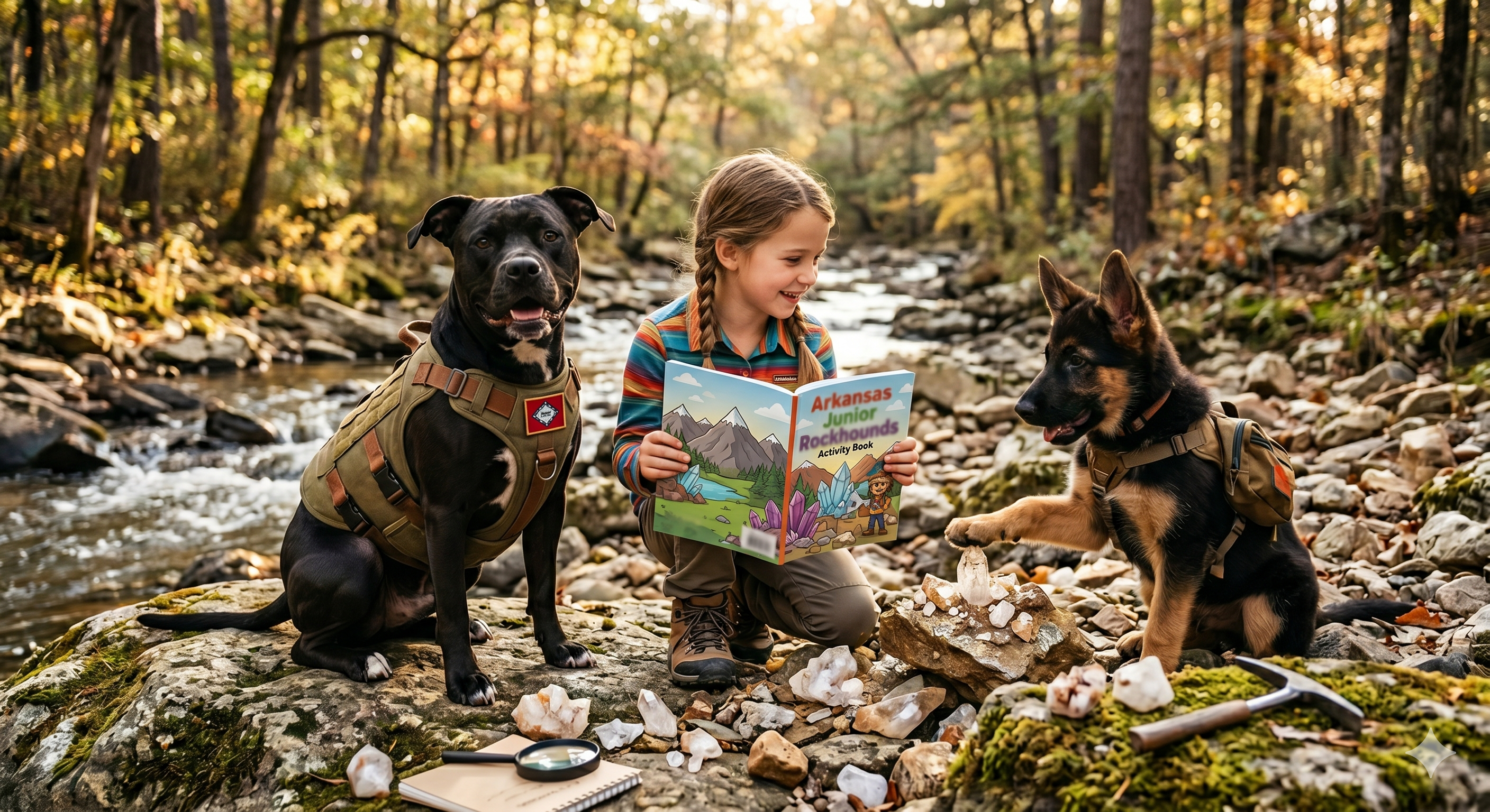 Lady Jade & Lil Sage's Arkansas Junior Rockhound Guide