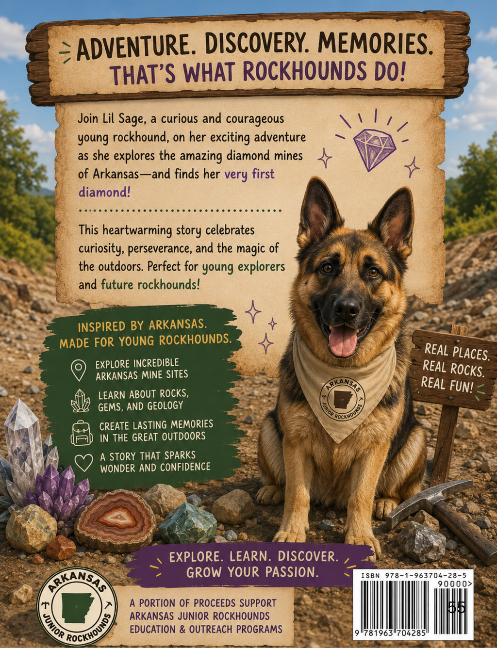 Lady Jade & Lil Sage's Arkansas Junior Rockhound Guide